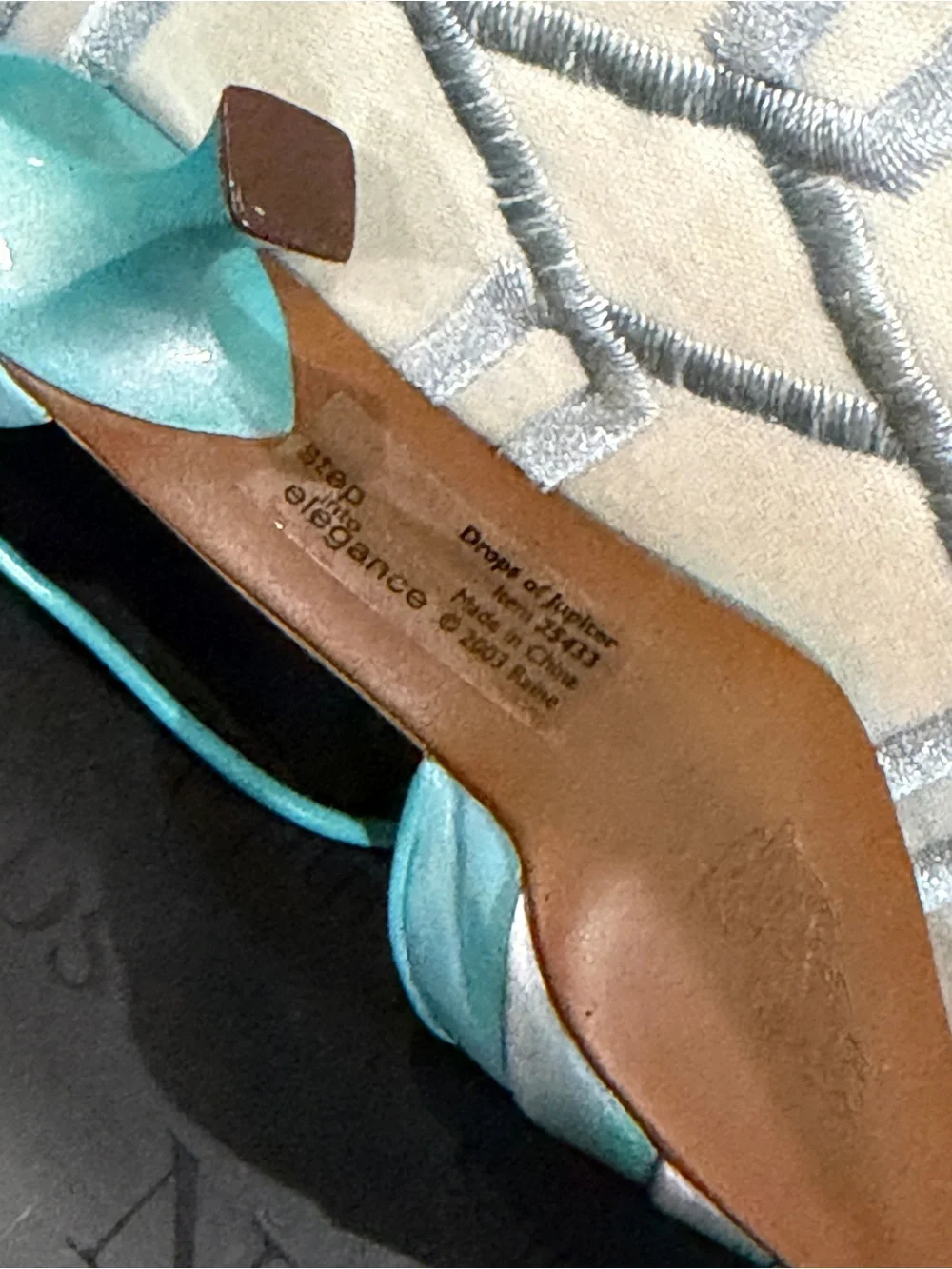 Just the Right Shoe “Drops of Jupiter” #25433